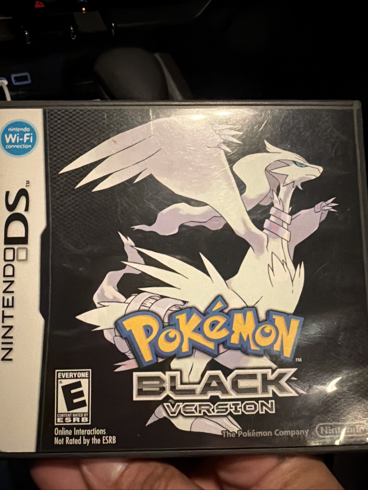 Pokémon Black Version Nintendo DS 2DS 3DS Authentic Game Cartridge and Case
