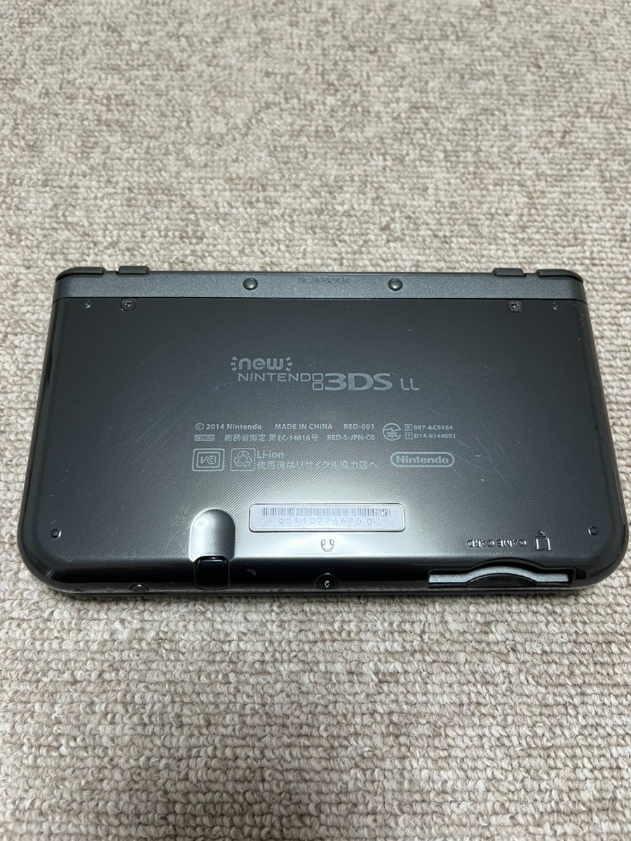 New 3DS LL XL Metalic black Japan Nintendo Console region Japanese B6