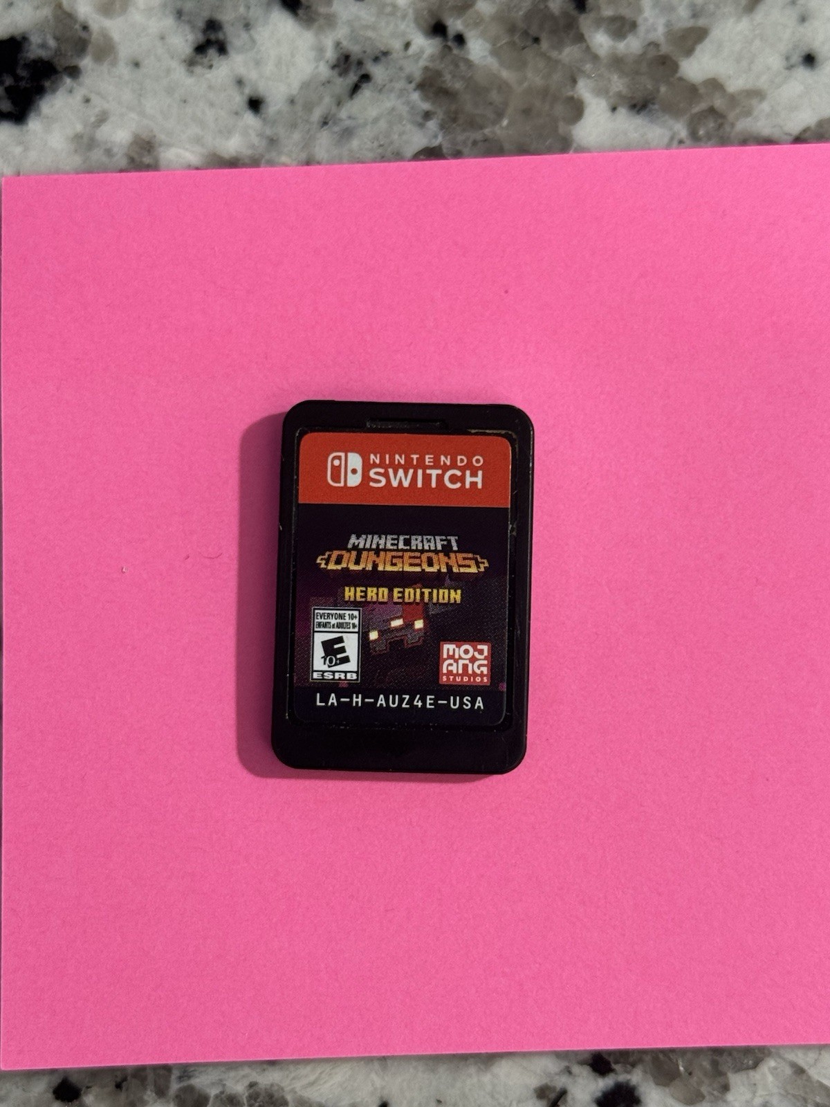 Minecraft Dungeons Hero Edition Nintendo Switch Cartridge Only