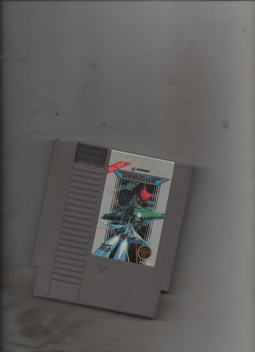 Gradius (NES Nintendo Entertainment System, 1986) NO BOX NO BOOKLET