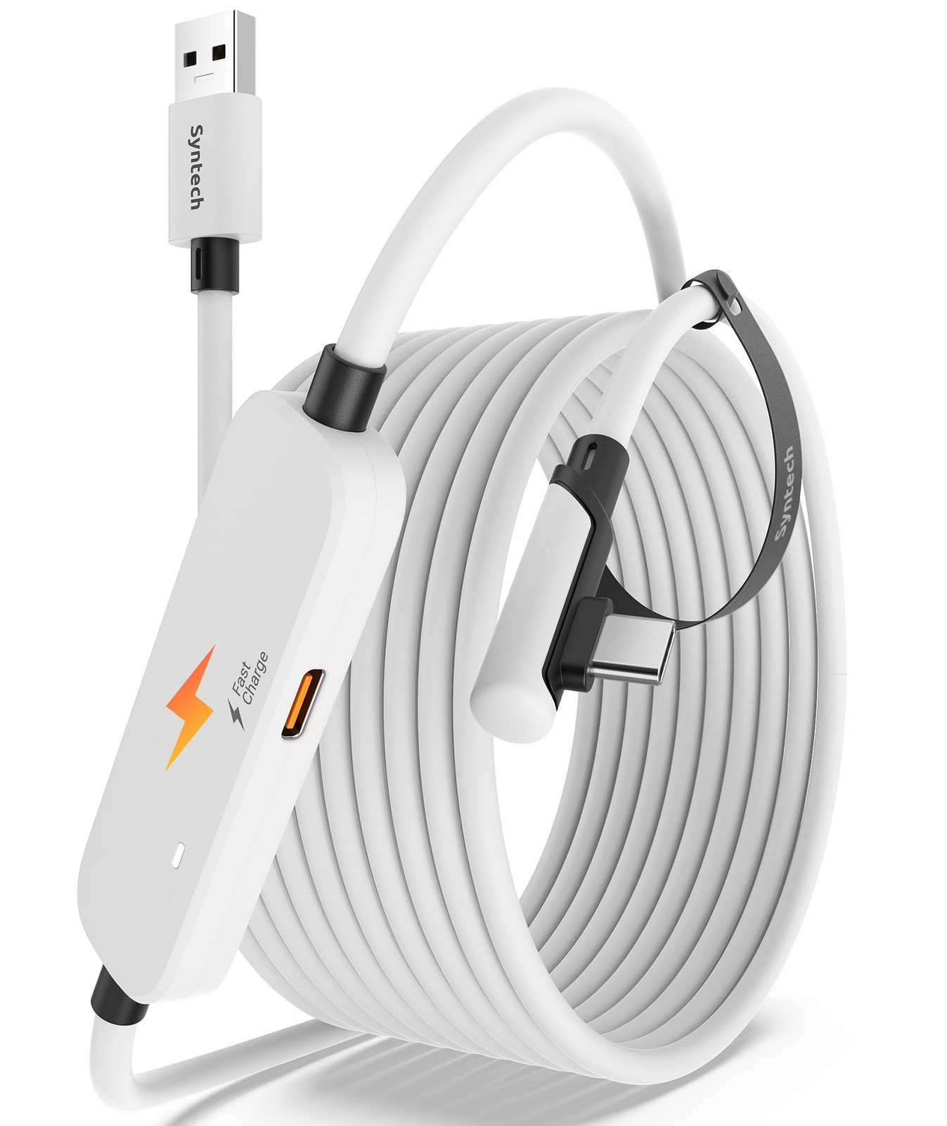 Syntech VR Charging Link Cable 16FT Compatible with Meta Quest 3S/Quest 3/Oculus
