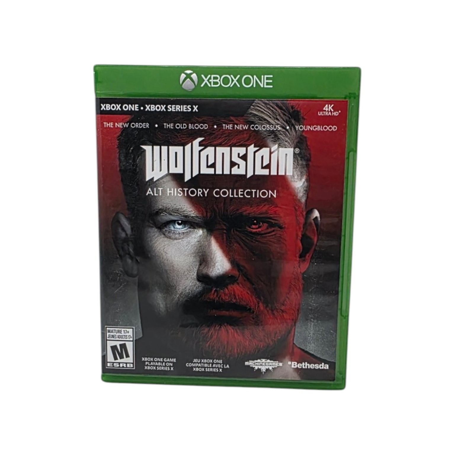 Wolfenstein Alt History Collection Xbox One Xbox Series X Video Game FPS 4K