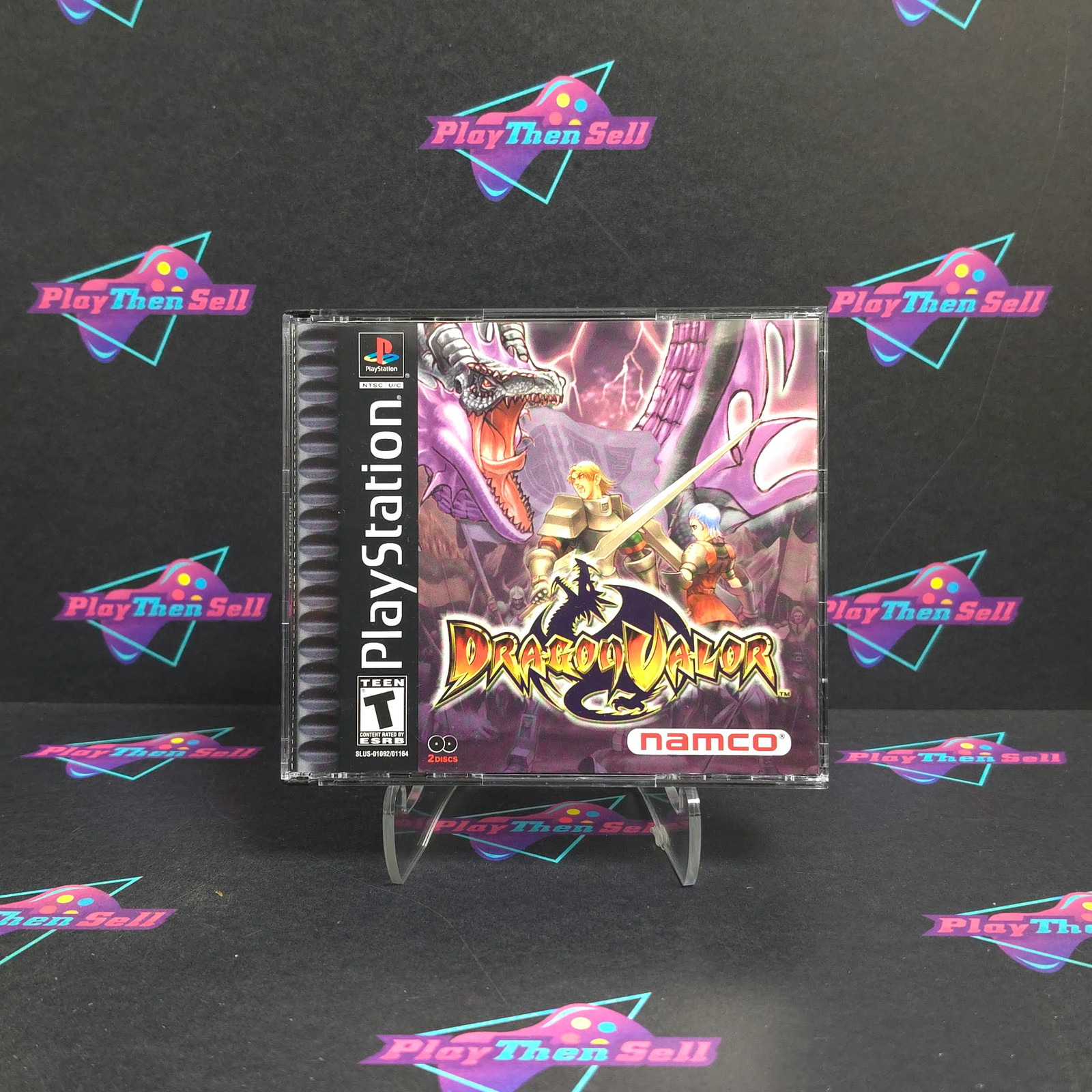 Dragon Valor PS1 PlayStation 1 + Reg Complete – Excellent – 1 Year Warranty