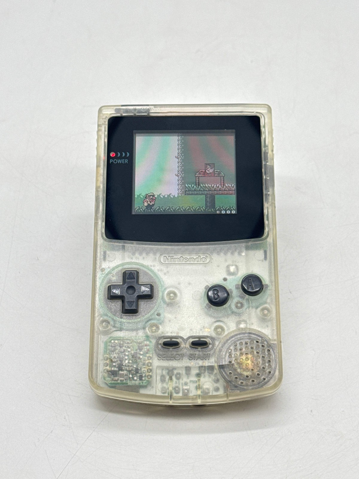 Nintendo Game Boy Color CGB-001 Handheld Video Game Console – Clear