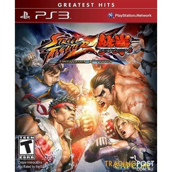 STREET FIGHTER X TEKKEN – Playstation 3, Brand New