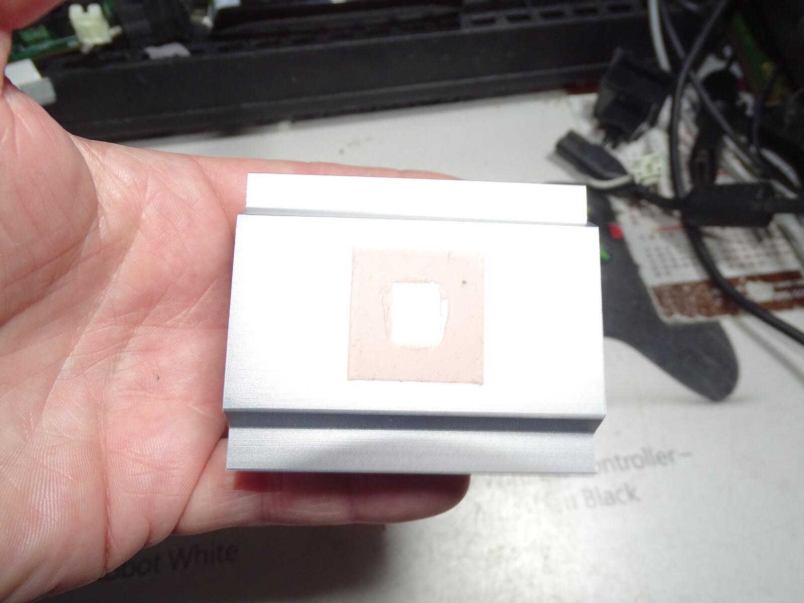 Microsoft 2001-2005 Xbox Original CPU Heat Sink & Clamp ONLY-Just OK-READ ALL