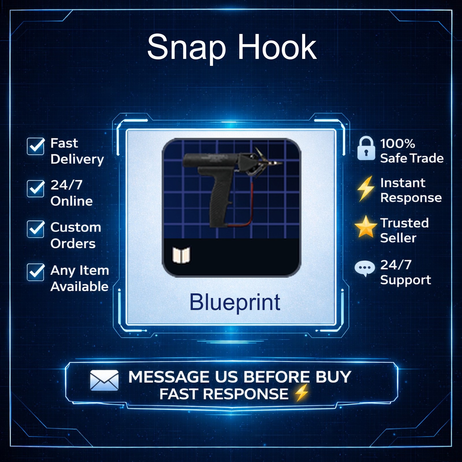 ARC Raiders Snap Hook Blueprints – All Blueprints Available