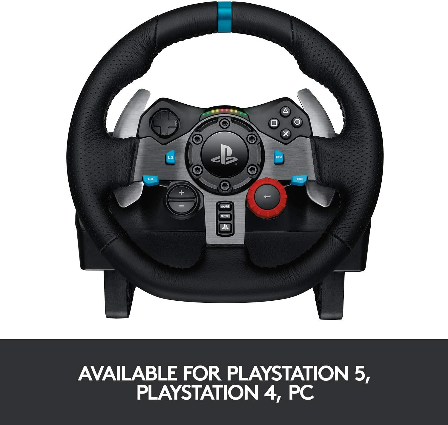 Logitech G29 Dual-Motor Driving Force Racing Wheel For PS5 PS4 PS3 PC