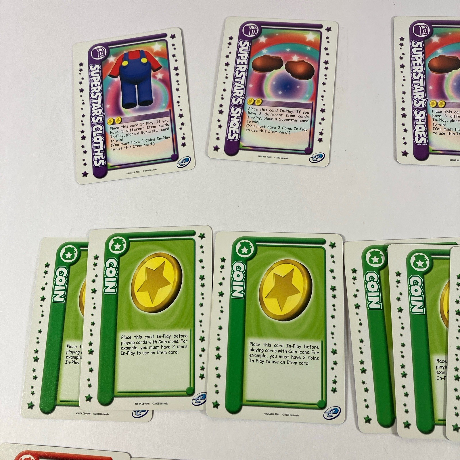 Mario Party e-Reader Card Game Nintendo Game Boy 2003 – 22 Cards Lot – No Box