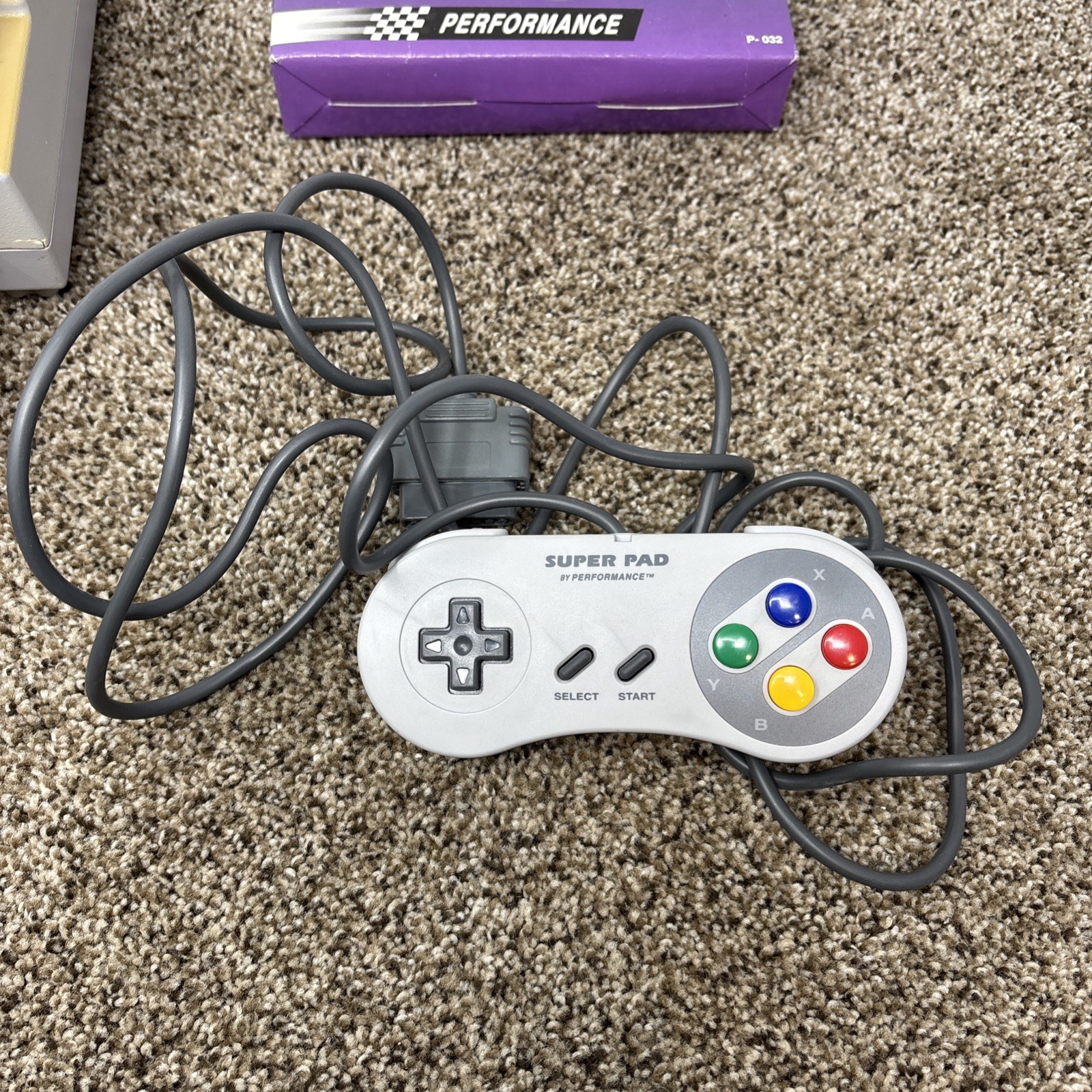 Nintendo Super NES Console SNS-001 Controller Cables – Tested
