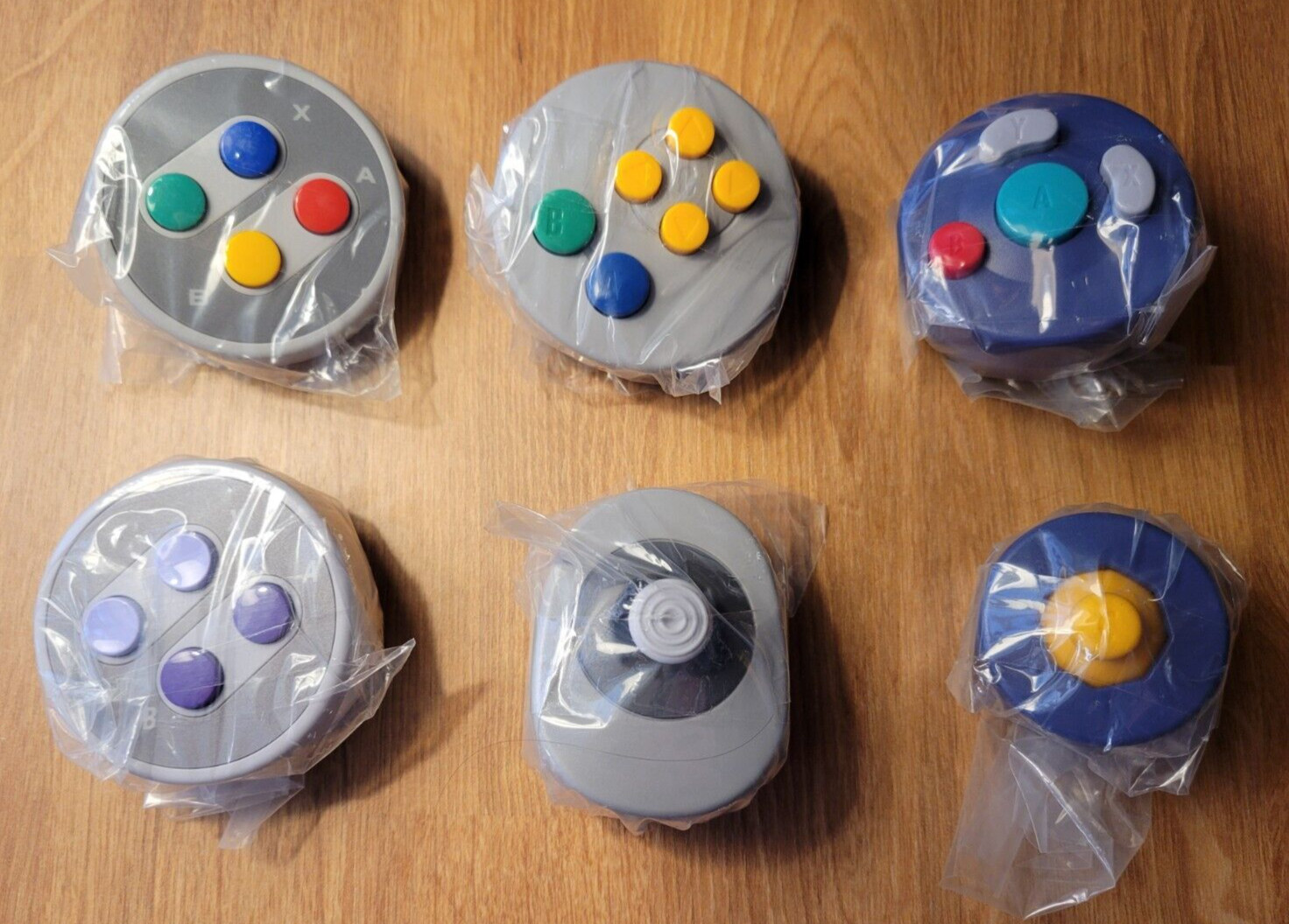 Nintendo Capsule Toy Controller Button Collection 2 Key Chain US SELLER