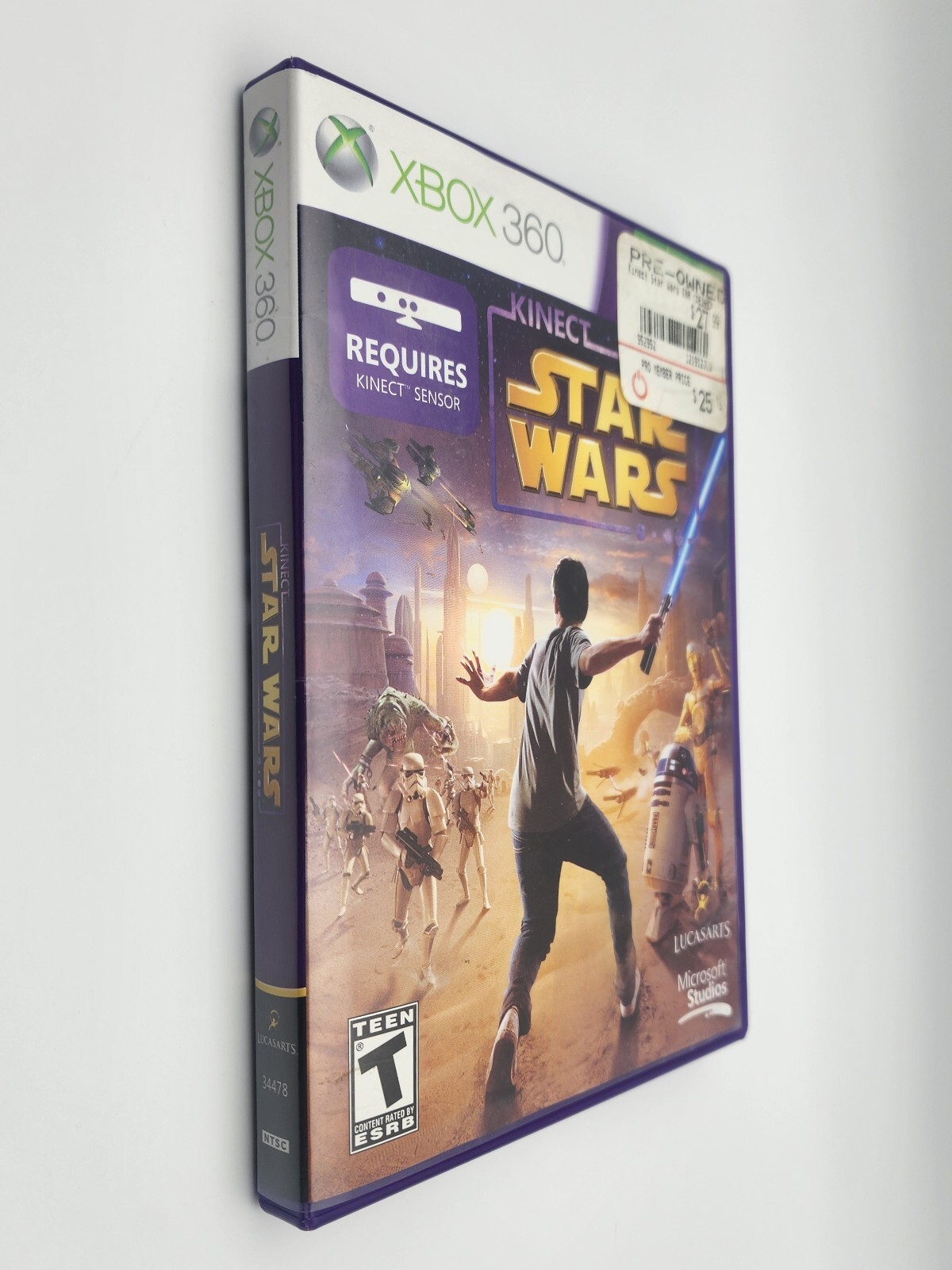 Kinect Star Wars (Microsoft Xbox 360, 2012) Used