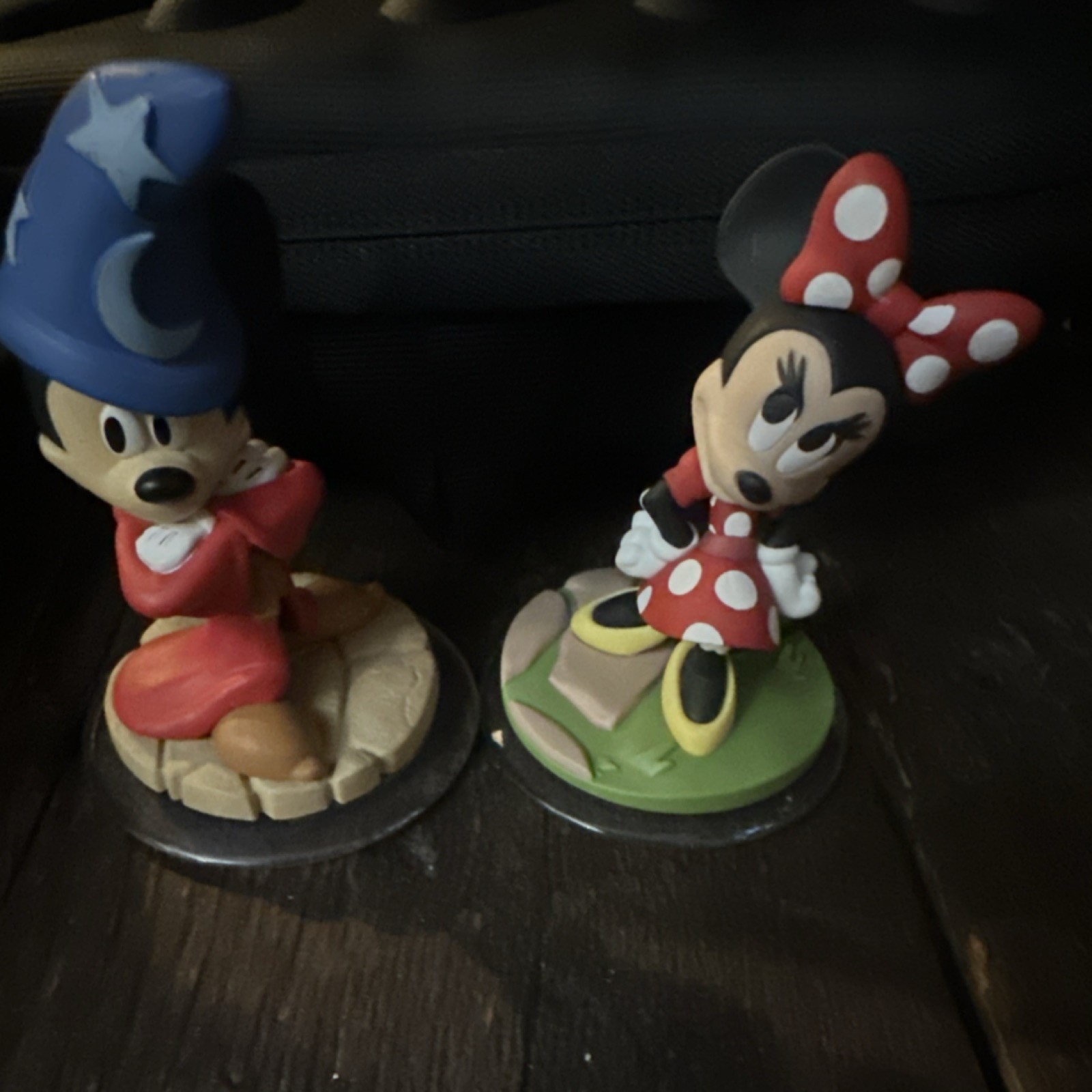 Disney Infinity Sorcerer Mickey Minnie Mouse Character Figure Pack Lot