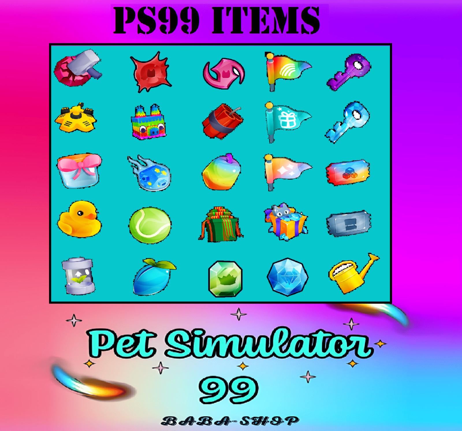 Roblox – Pet Simulator 99 – Items | PS99 | Pet Sim 99 | Cheap and Fast