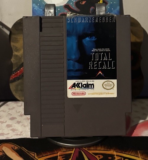 Total Recall for Nintendo NES AUTHENTIC Cart Only Tested Fast Shipping