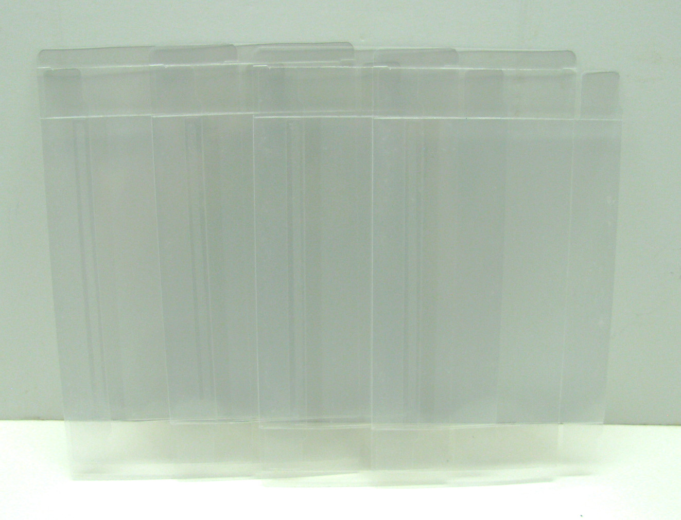 10X INTELLIVISION GAME CIB (SIZE A) – CLEAR PLASTIC PROTECTIVE BOX PROTECTORS