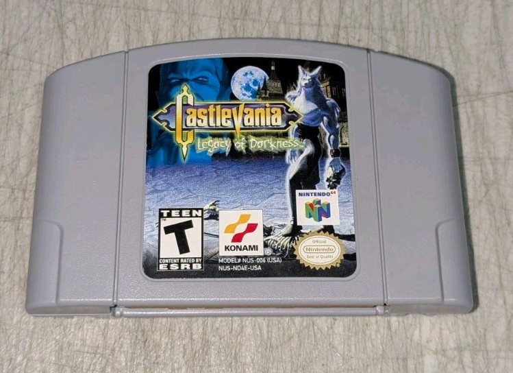 Castlevania Legacy of Darkness (Nintendo 64 N64) Authentic Cart Only
