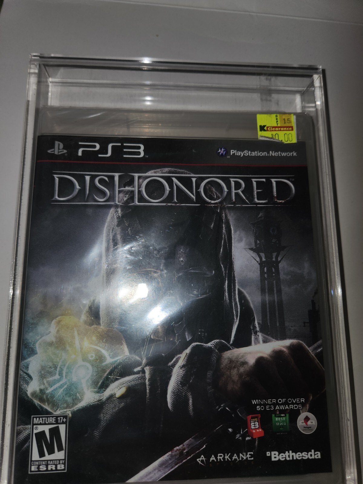Xbox/Playstation/Gamecube/WII/DVD Acrylic Protector Case (games not Included)