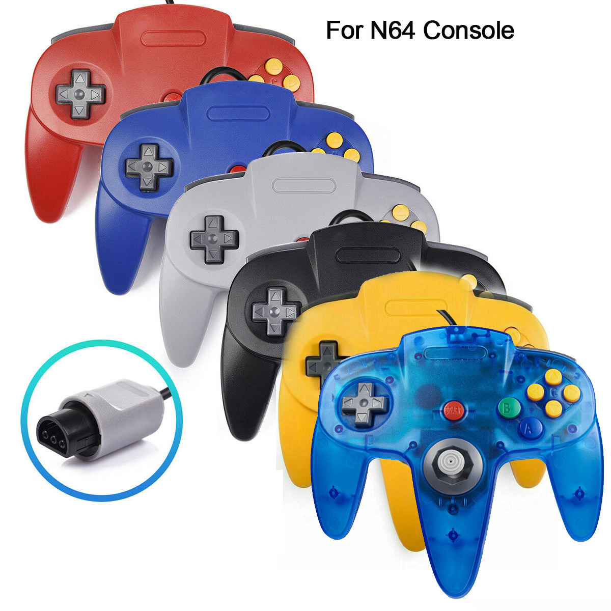 For Nintendo 64 / N64 ORIGINAL Controller GamePad Kontroller JoyPad -N64 Console