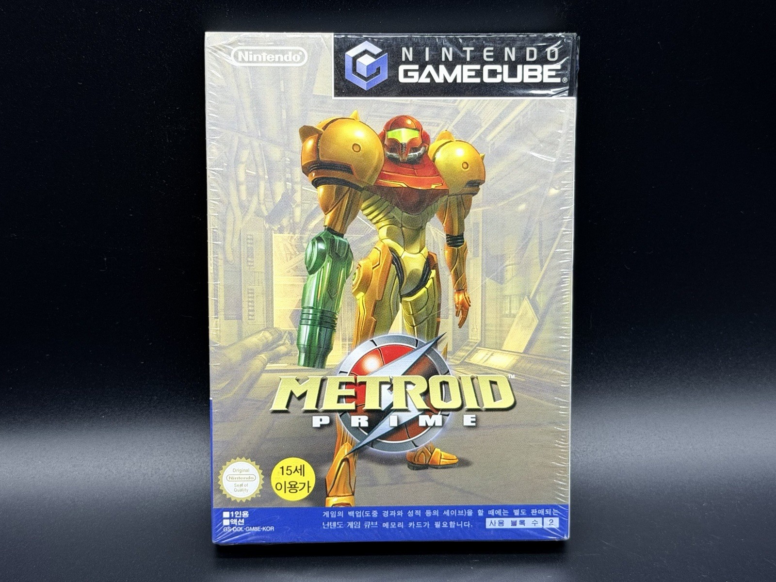 RARE Korean Metroid Prime Nintendo GameCube Korean Version Korea Rare Item CIB