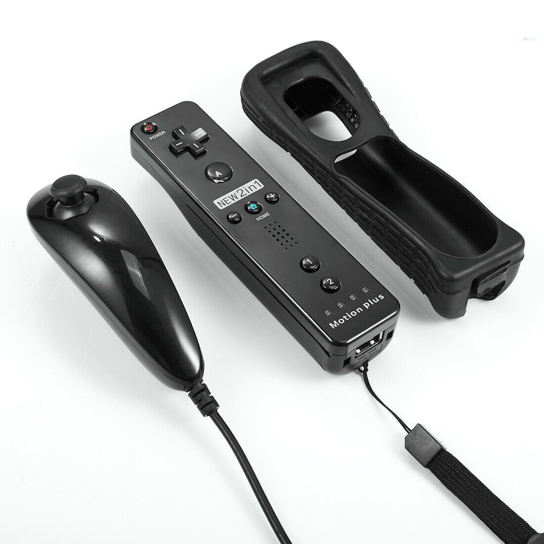 Motion Plus Wii Remote Controller and Nunchuck for Wii/Wii U Console Video Games