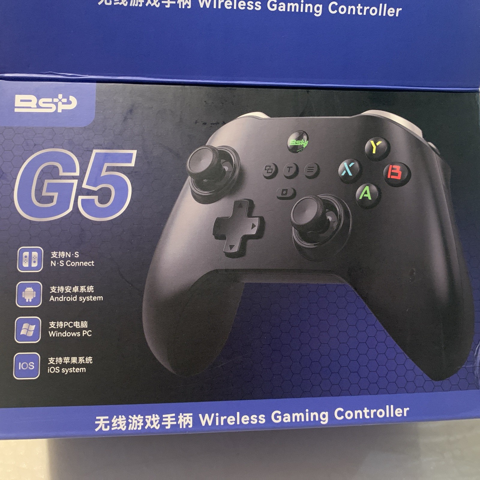 G5 Wireless Mobile Game Controller for N.S. Connect, Android, Windows, IOS Syste