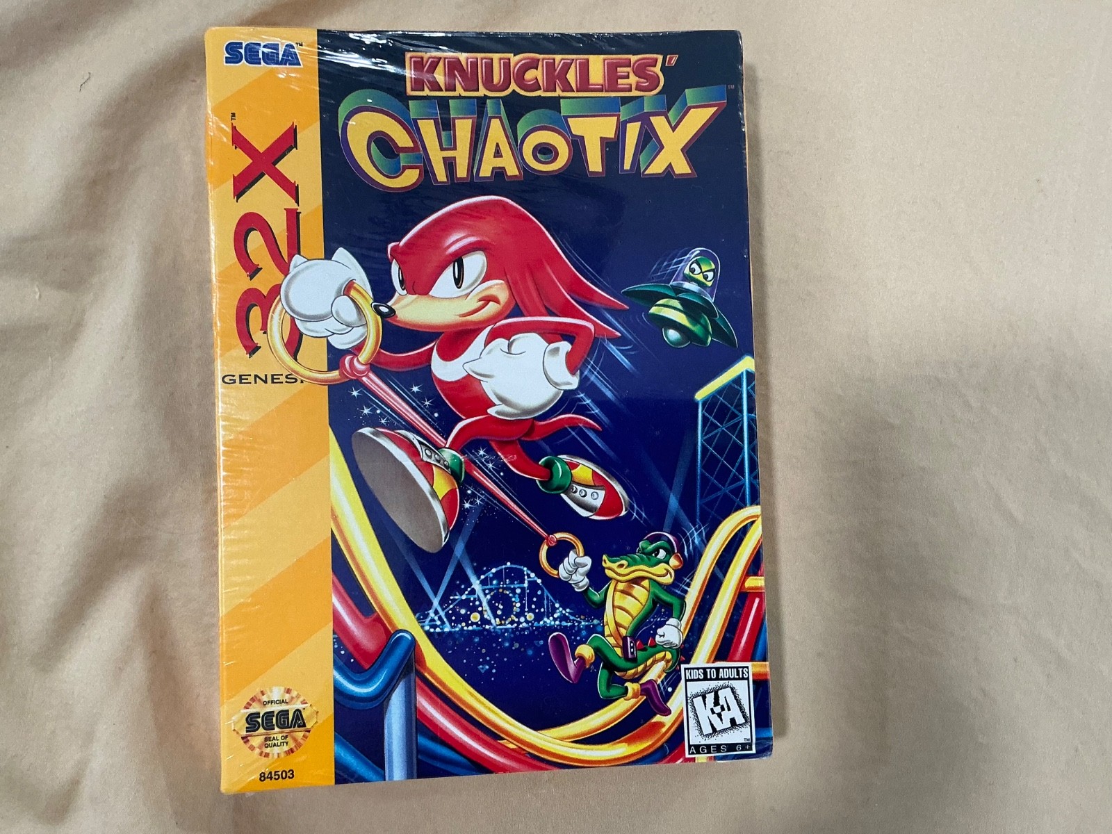 Sega Genesis 32X Knuckles Chaotix BRAND NEW Factory Sealed