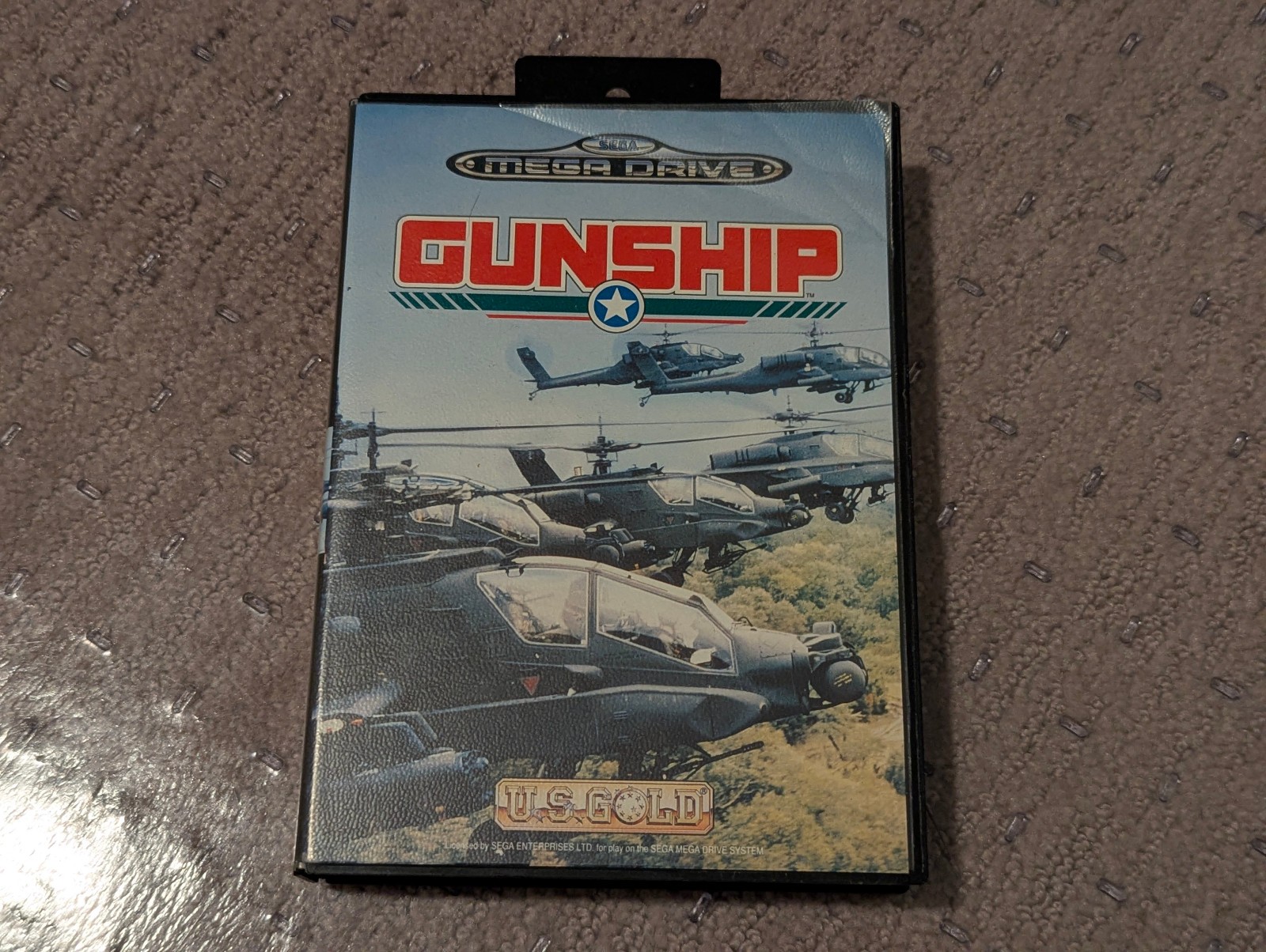 GUNSHIP – Sega Mega Drive – PAL – 1988 – Boxed Complete – Tested! Genesis