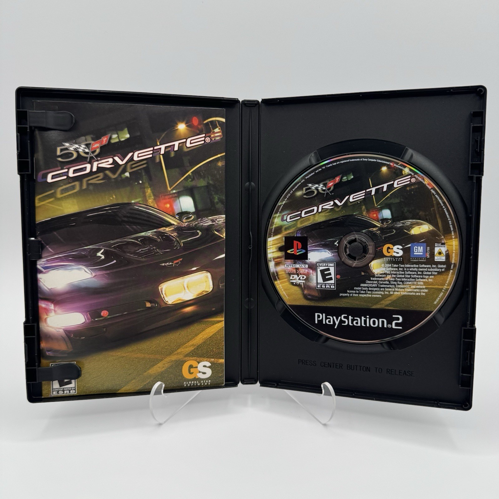 Corvette – PlayStation 2 PS2 – Complete CIB – 1 Year Warranty Excellent Cond.