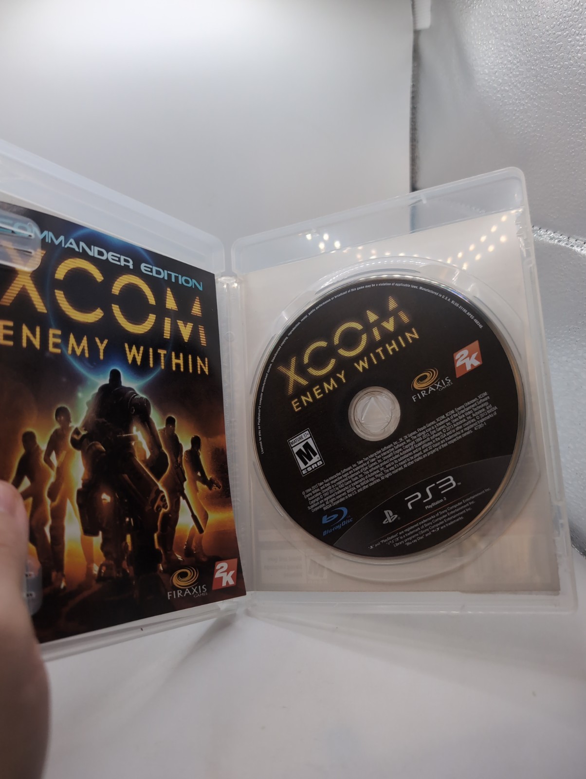 XCOM Enemy Within Commander Edition PlayStation 3 PS3 Complete in Box