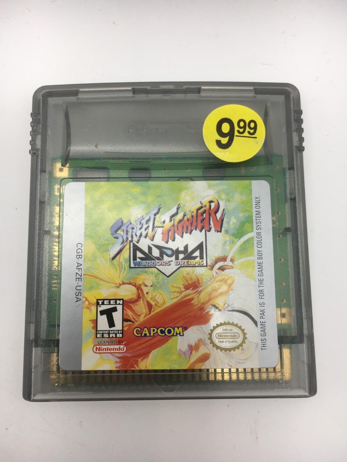 Game Boy Color 2000 – Street Fighter Alpha: Warrior’s Dreams Cart Only (Works)