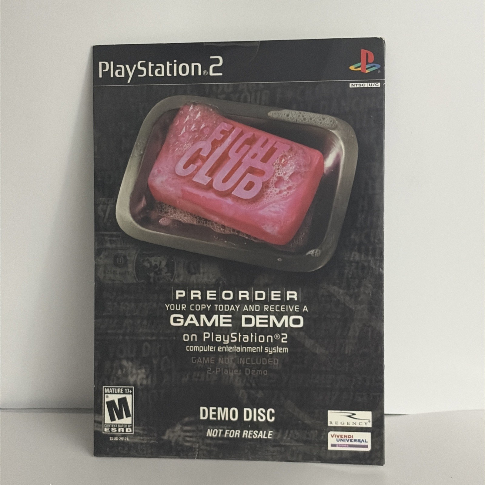 PlayStation 2 Fight Club Demo Disc Sony PS2 SEALED 2004 NEW