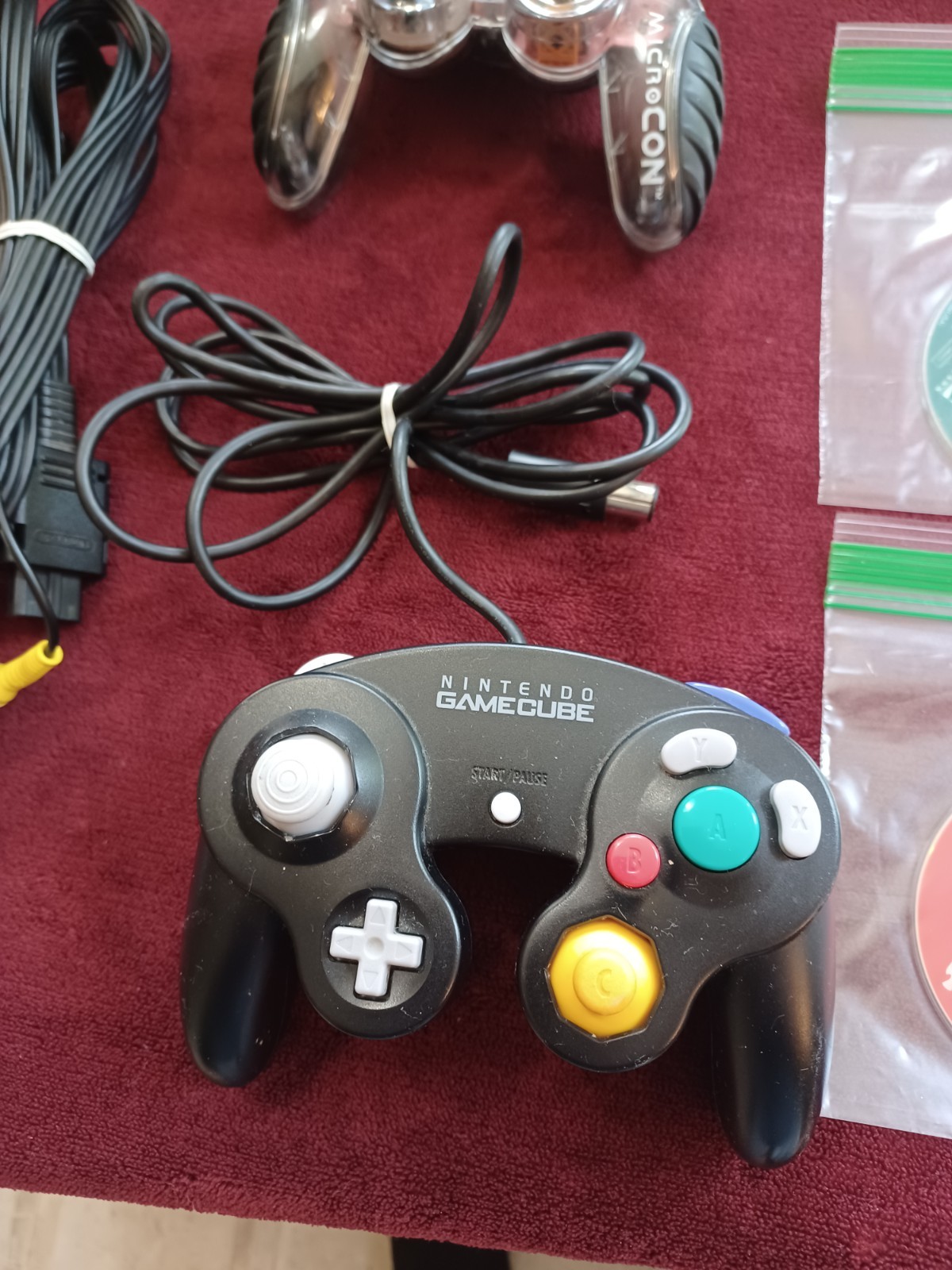 Nintendo GameCube Console Black CIB Complete Original Box Authentic w/ 22 Games