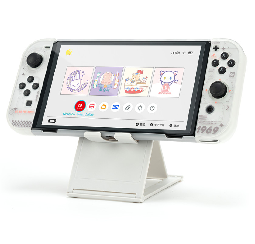 GeekShare Hard Protective Case for Nintendo Switch OLED & Joy Con Anti-Scratch