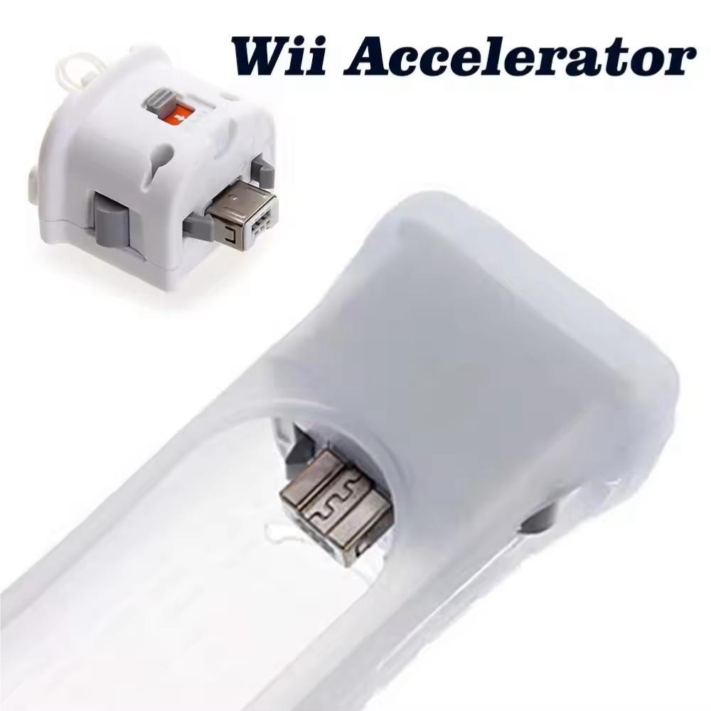2PC For Wii Motion Plus Sensor Adapter Attachment Nintendo Wii /Wii U Controller