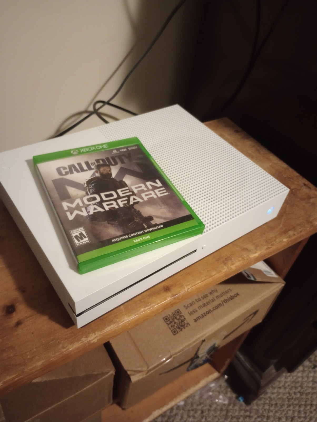 Xbox One S 1TB 1681 2019 EX Clean 🔥🔥 TESTED WORKS W CHORDS