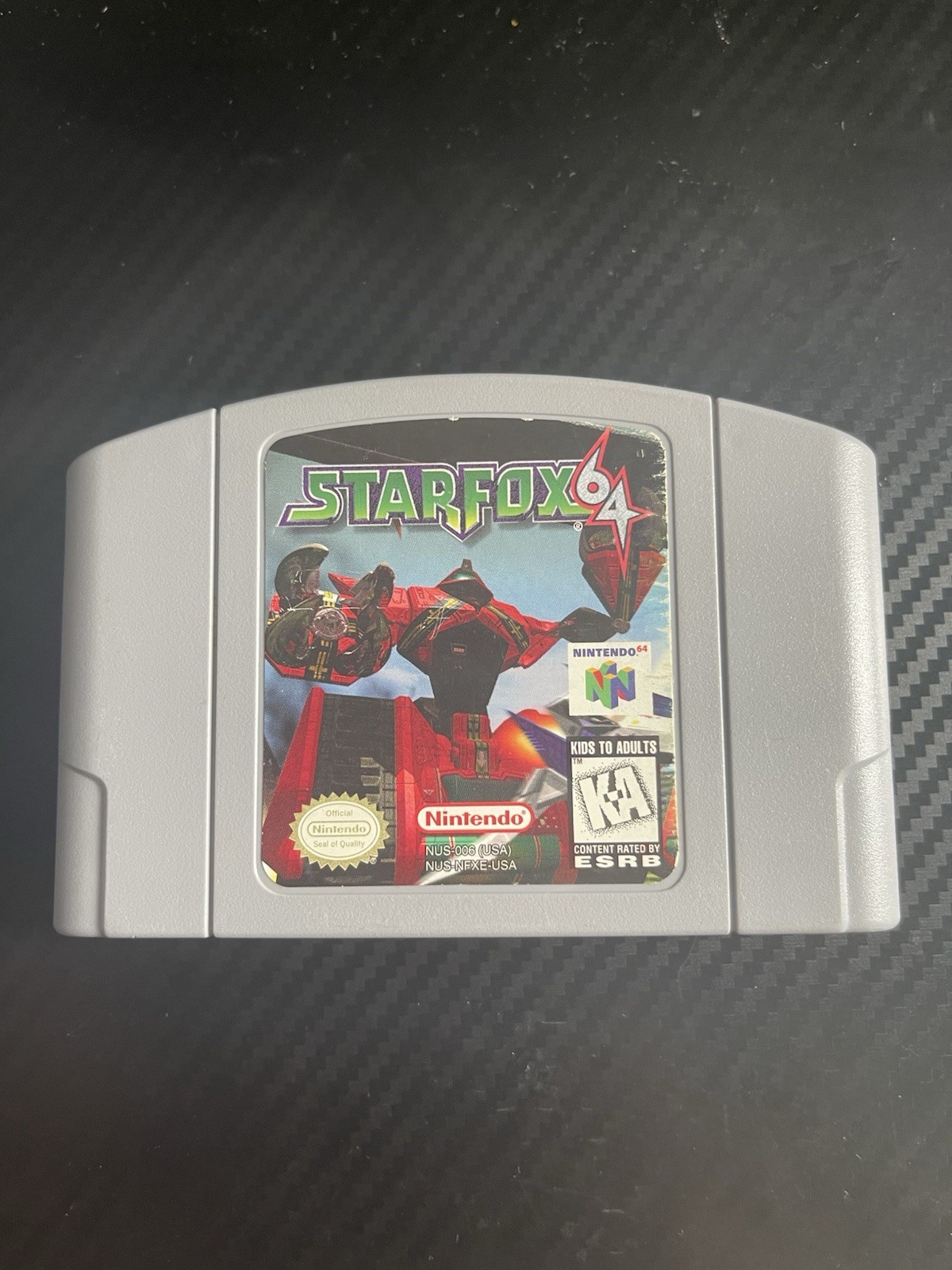 Star Fox 64 (Nintendo 64 N64) Game Cartridge Only TESTED