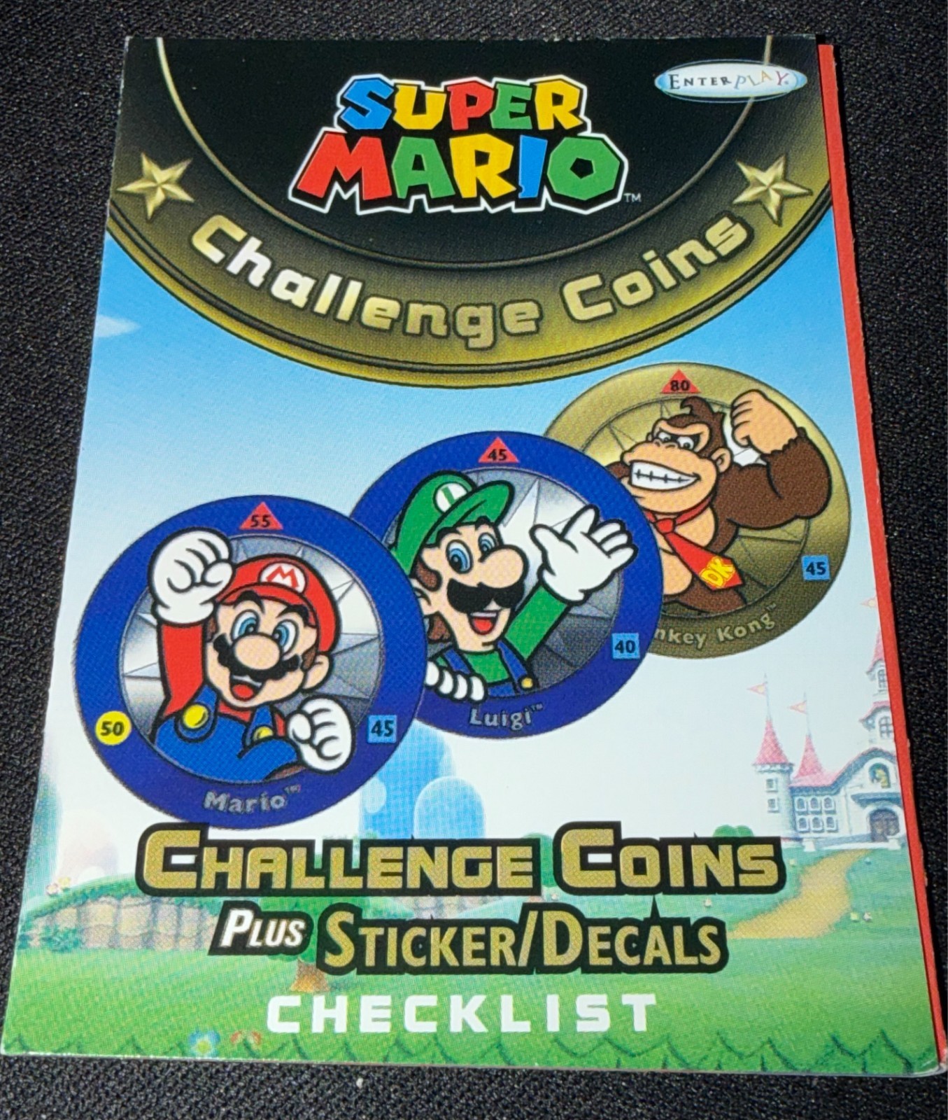 2016 Enterplay Nintendo Super Mario Challenge Coins MINT SEALED SET complete 1