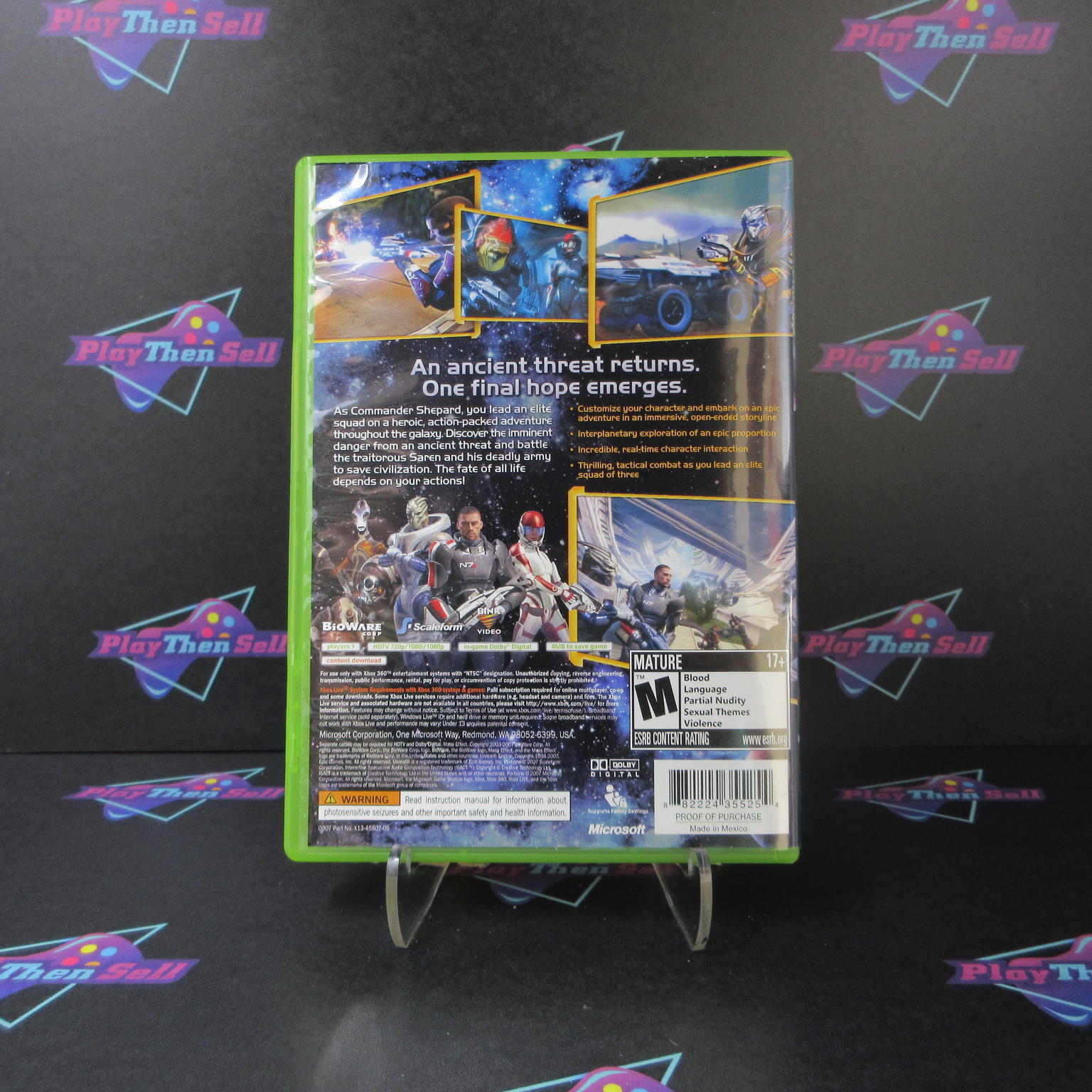 Refurbished Mass Effect Xbox 360 Complete – Excellent Cond