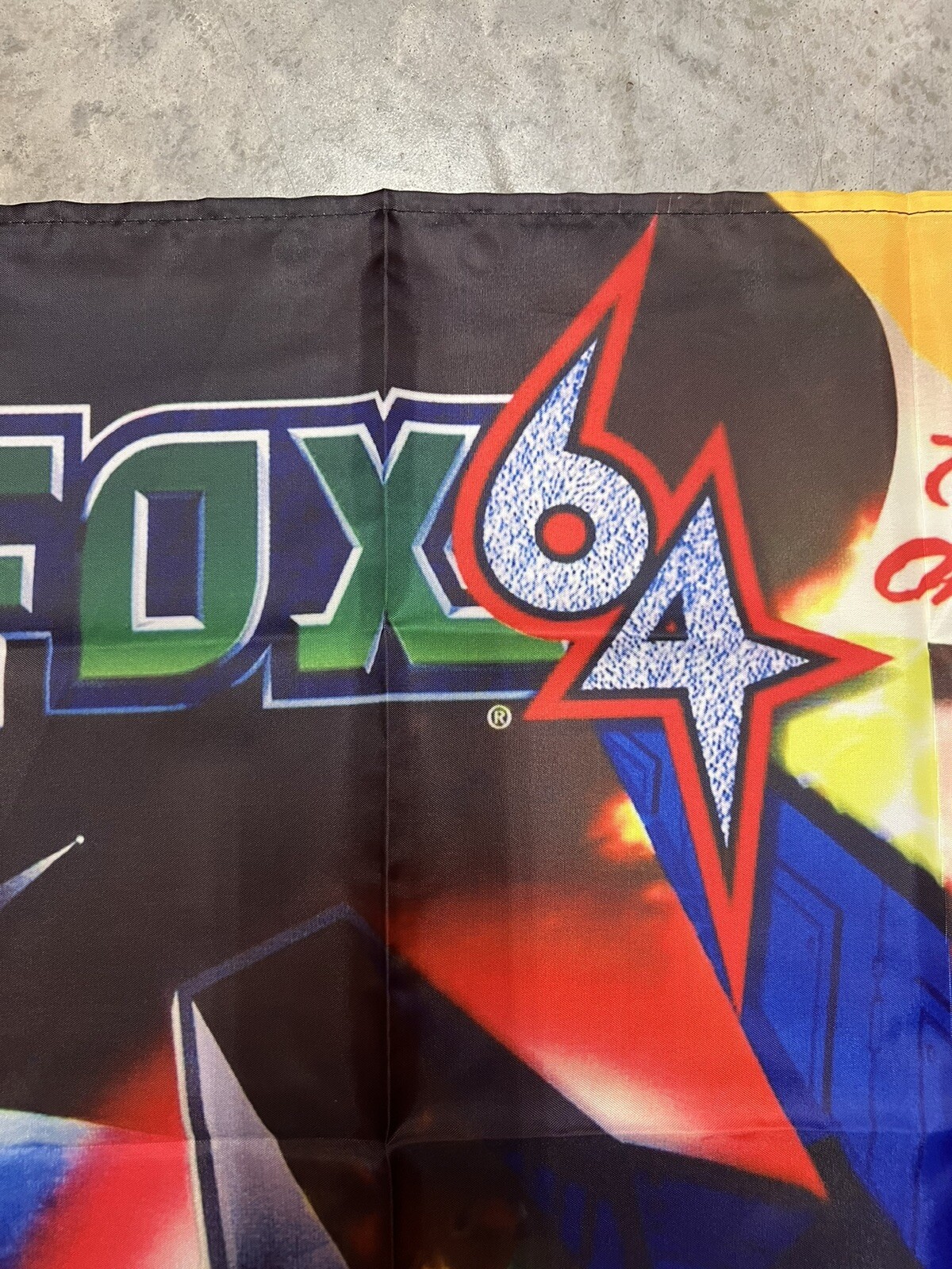 Star Fox 64 Wall Flag Banner Tapestry 2 x 3 Ft, N64