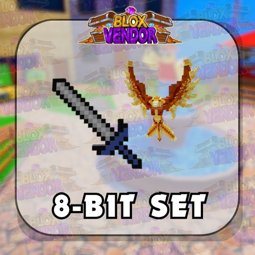 Murder Mystery 2 MM2 | 8-Bit Set | Godly Knives and Guns