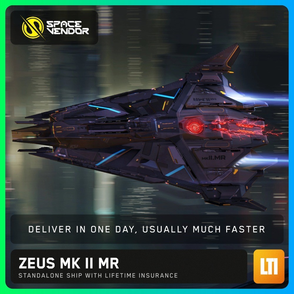 Star Citizen Zeus MK II MR LTI Lifetime Insurance CCUd – Space Vendor