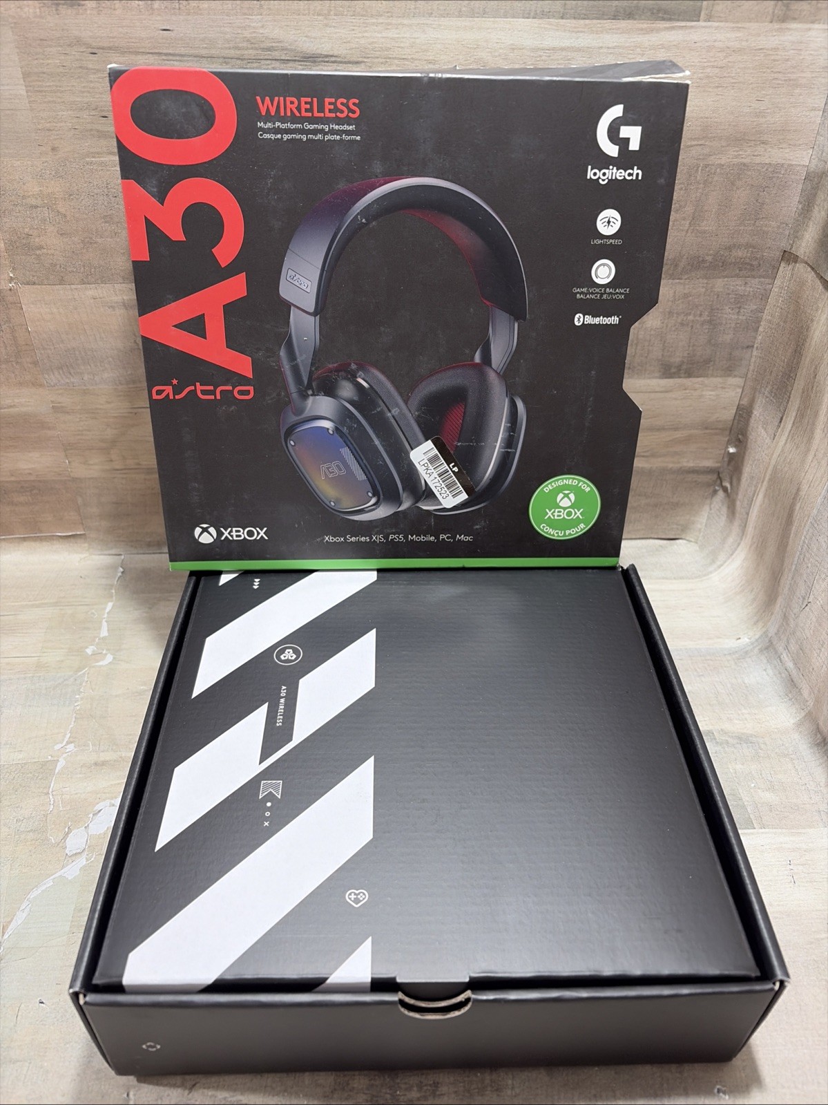 Astro A30 Ear-Cup (Over the Ear) Headsets – Black