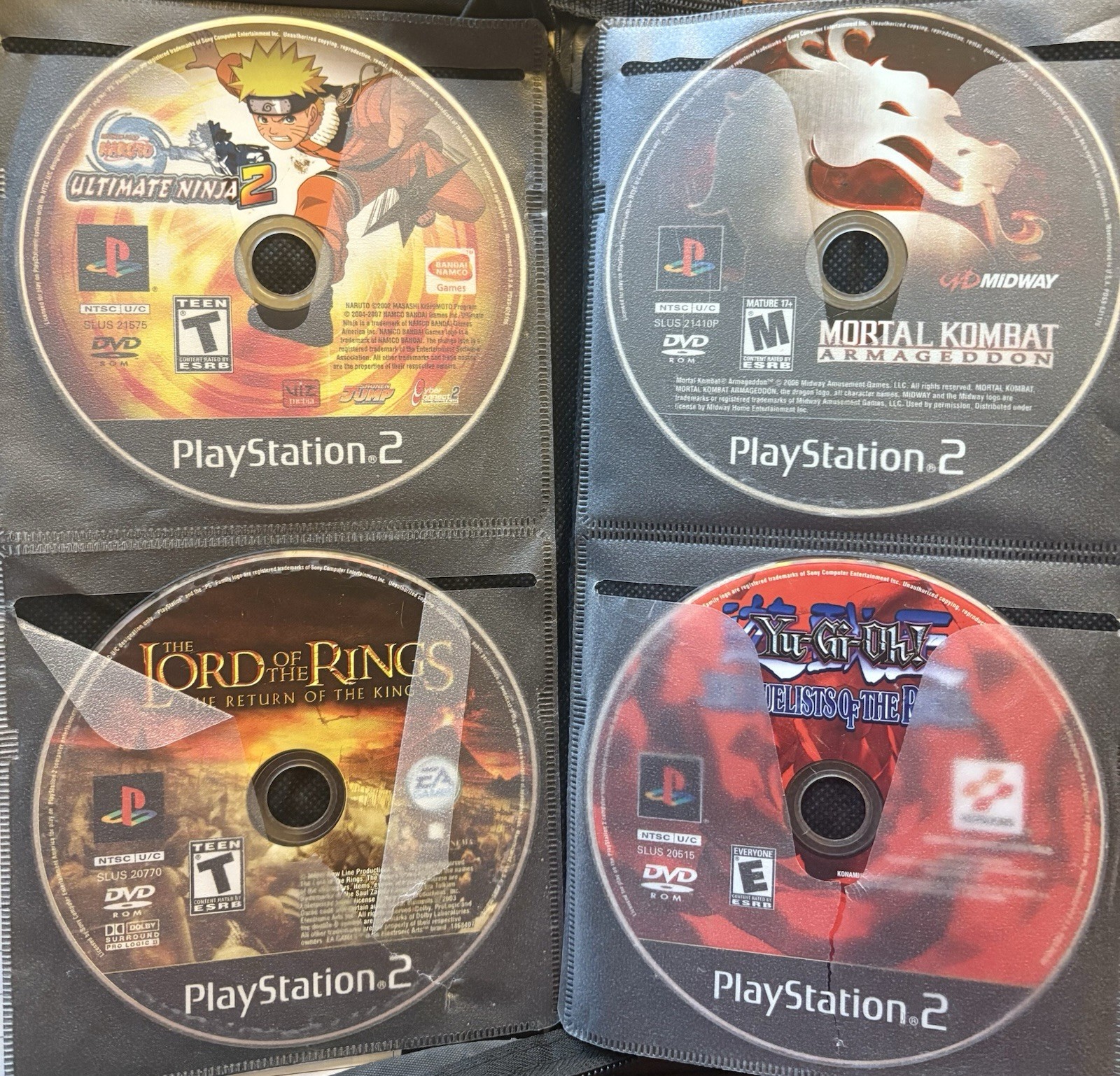 33 PlayStation Games w/ Carrying Case- Tested