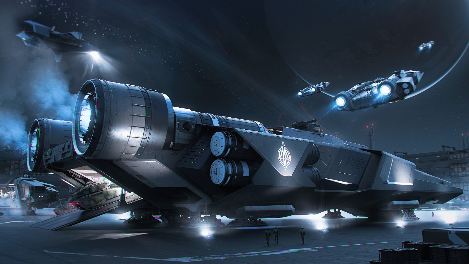 Star Citizen (PC, 2015) M2 Hercules to Liberator Upgrade