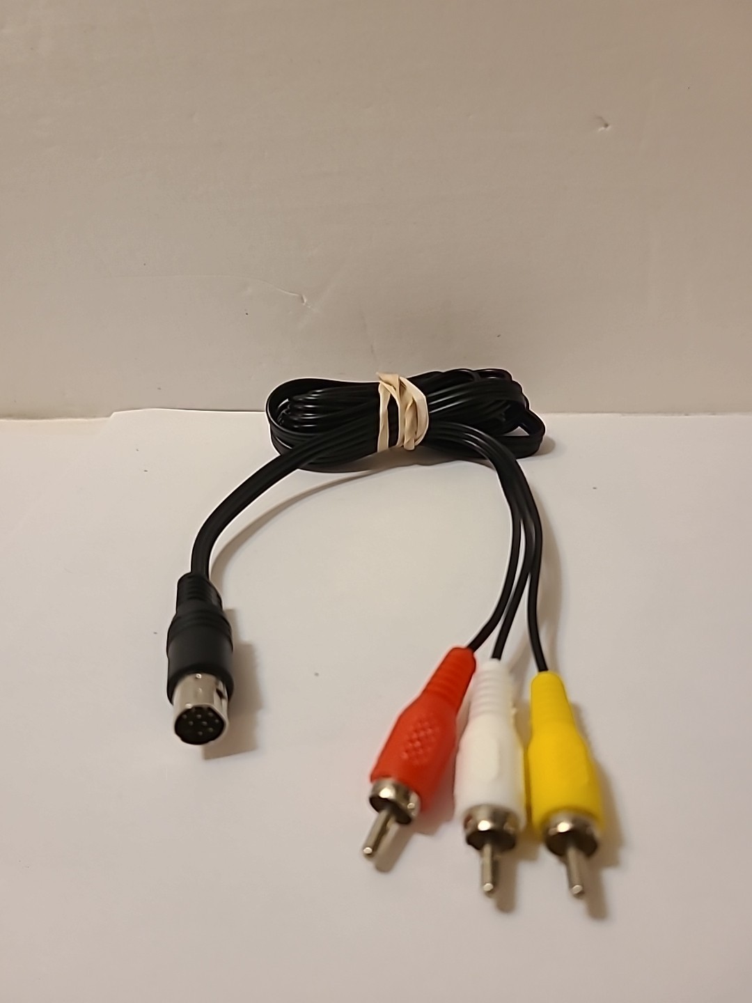 Sega Saturn A/V Cord Cable Used Cleaned And Tested