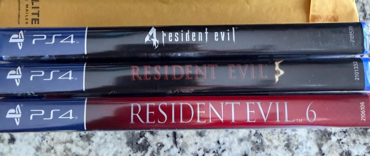 Resident Evil 4 5 6 Triple Pack Brand New Factory Sealed PlayStation 4