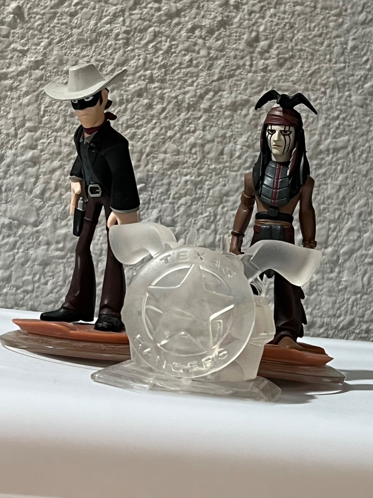 Disney Infinity The Lone Ranger Set Tonto Figure Bundle