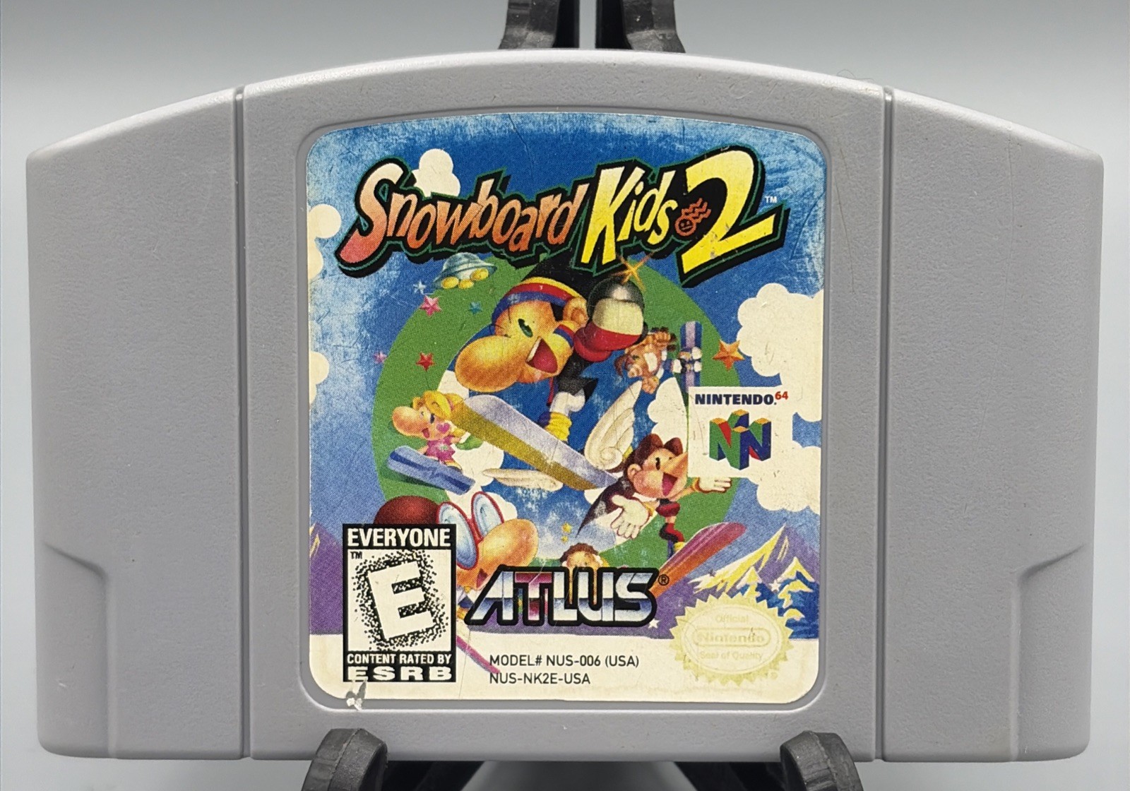 SNOWBOARD KIDS 2 NINTENDO 64 -N64 CLEANED & TESTED ✅ AUTHENTIC 💯 Free Ship🇺🇸