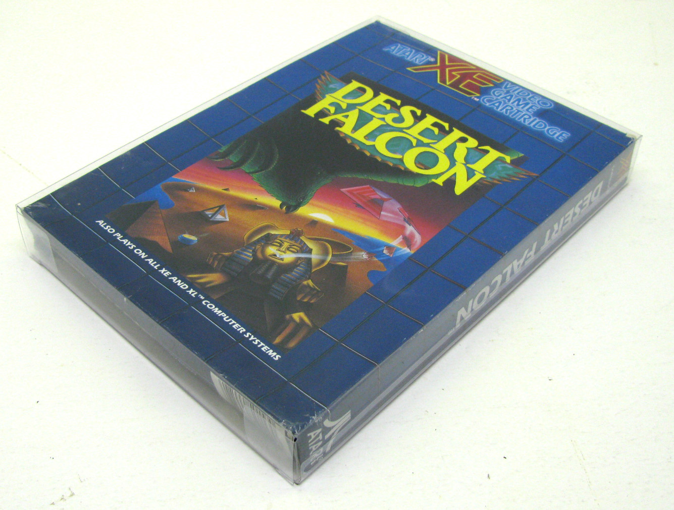 5x CLEAR PLASTIC PROTECTIVE BOX SLEEVE FOR ATARI XEGS CIB GAME BOXES